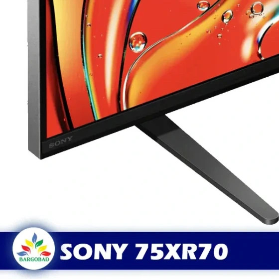 تلویزیون سونی مدل XR70 سایز ۷۵ اینچ کیفیت تصویر UltraHD 4K نوع نمایش QLED