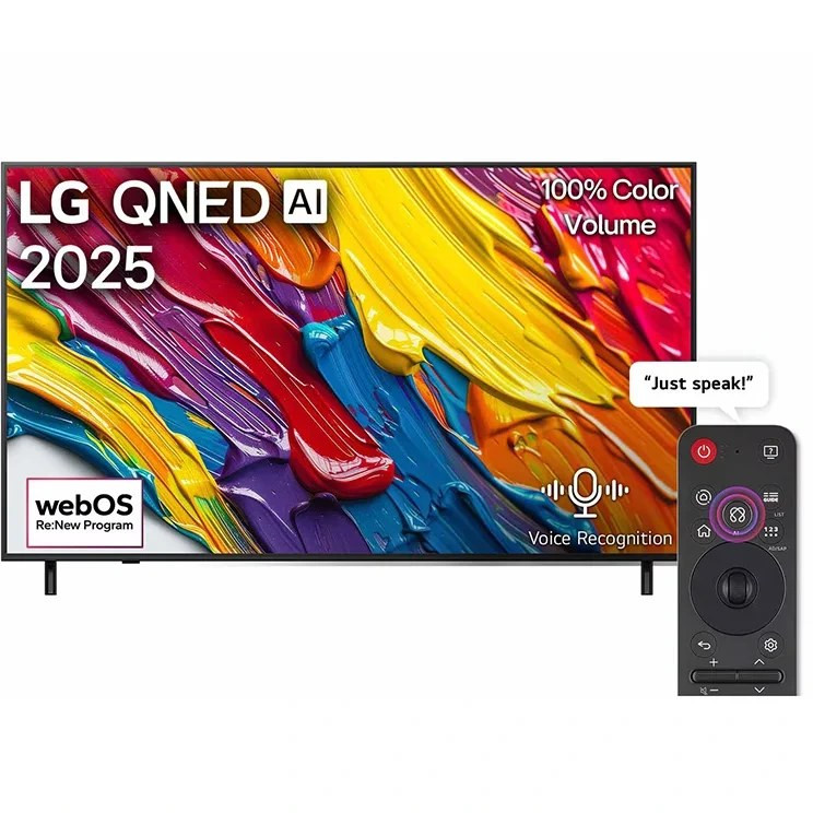 تلویزیون ال جی مدل QNED82 سایز ۶۵ اینچ Ultra HD 4K QLED