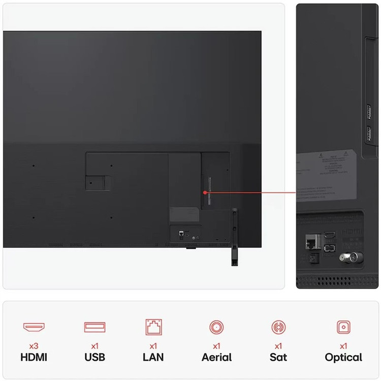 تلویزیون ال جی مدل QNED82 سایز ۶۵ اینچ Ultra HD 4K QLED