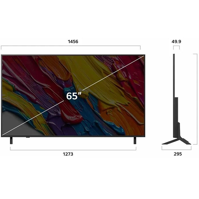 تلویزیون ال جی مدل QNED82 سایز ۶۵ اینچ Ultra HD 4K QLED